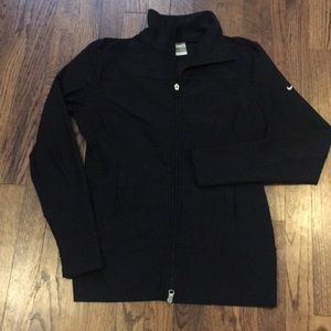 Nike. Medium. Black jacket.